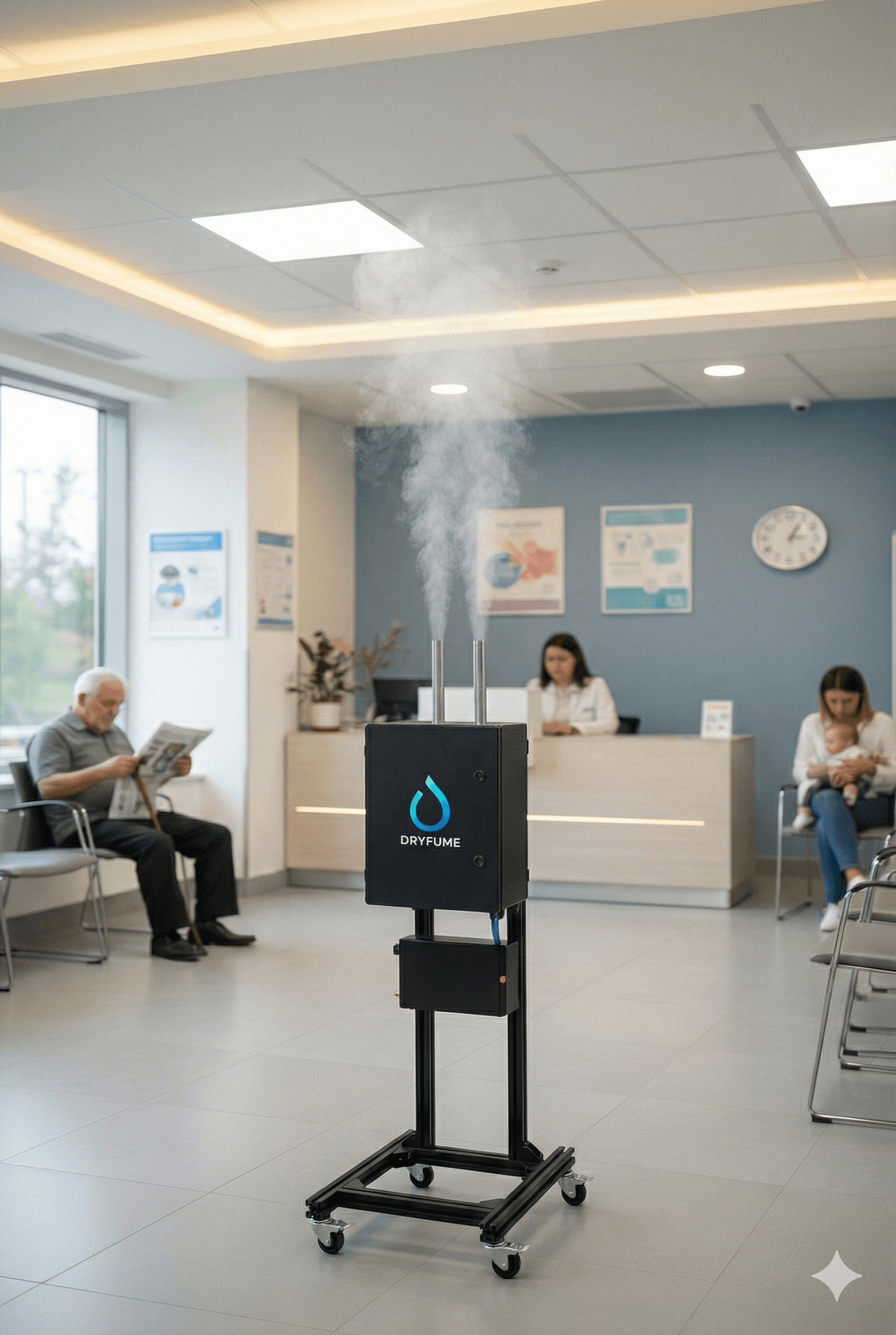 DryFume Akıllı Kuru Buhar ve Dezenfeksiyon Cihazı Uygulama Görüntüsü 9