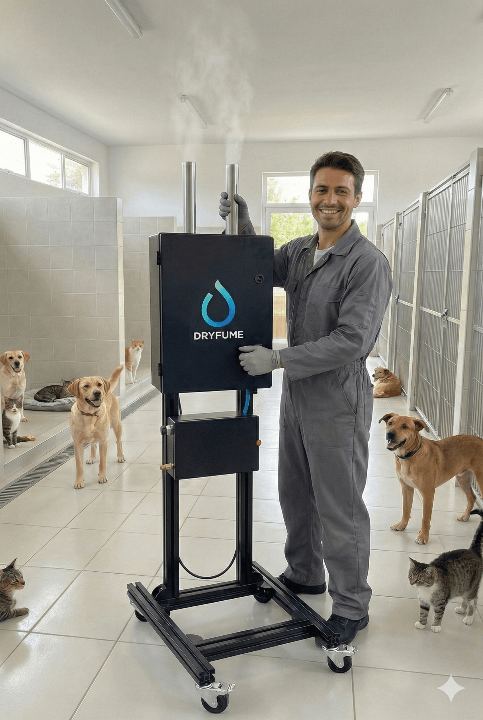 DryFume Akıllı Kuru Buhar ve Dezenfeksiyon Cihazı Uygulama Görüntüsü 7